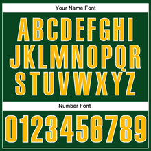 Загрузить изображение в средство просмотра галереи, Custom Green Gold-White Performance Vapor Golf Polo Shirt