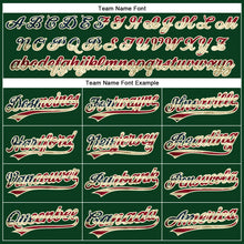 Загрузить изображение в средство просмотра галереи, Custom Green Vintage USA Flag-Cream Performance Vapor Golf Polo Shirt