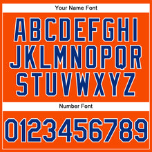 Загрузить изображение в средство просмотра галереи, Custom Orange Royal-White Performance Vapor Golf Polo Shirt