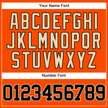 Load image into Gallery viewer, Custom Orange Black-City Cream Performance Vapor Golf Polo Shirt