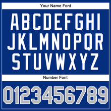 Laden Sie das Bild in den Galerie-Viewer, Custom Royal Gray-Navy Performance Vapor Golf Polo Shirt