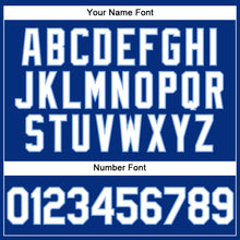 Charger l'image dans la galerie, Custom Royal White-Light Blue Performance Vapor Golf Polo Shirt