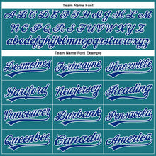 Загрузить изображение в средство просмотра галереи, Custom Teal Royal-White Performance Vapor Golf Polo Shirt