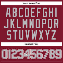 Загрузить изображение в средство просмотра галереи, Custom Crimson Gray-White Performance Vapor Golf Polo Shirt