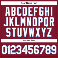 Load image into Gallery viewer, Custom Crimson White-Light Blue Performance Vapor Golf Polo Shirt