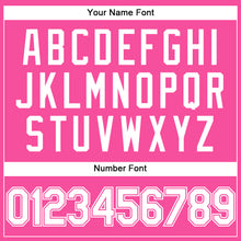 Загрузить изображение в средство просмотра галереи, Custom Pink White Performance Vapor Golf Polo Shirt