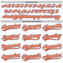 Load image into Gallery viewer, Custom White Orange-Royal Performance Vapor Golf Polo Shirt