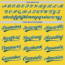 Load image into Gallery viewer, Custom Yellow Green-White Performance Vapor Golf Polo Shirt