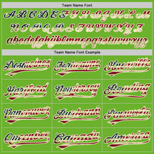 Charger l'image dans la galerie, Custom Neon Green Vintage USA Flag-Cream Performance Vapor Golf Polo Shirt