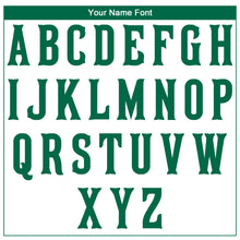 Charger l'image dans la galerie, Custom White Kelly Green-Red Mexico Two Tone Performance Golf Polo Shirt