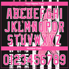 Загрузить изображение в средство просмотра галереи, Custom Black Pink-White 3D American Flag With Pink Ribbon Breast Cancer Awareness Month Women Health Care Support Performance Golf Polo Shirt