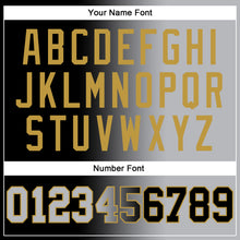 Загрузить изображение в средство просмотра галереи, Custom Stitched Black Gray-Old Gold Gradient Fashion Sports Pullover Sweatshirt Hoodie