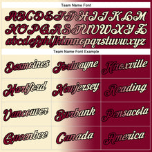 Загрузить изображение в средство просмотра галереи, Custom Stitched Maroon Cream-Black Gradient Fashion Sports Pullover Sweatshirt Hoodie