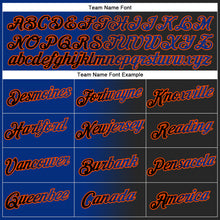 Загрузить изображение в средство просмотра галереи, Custom Stitched Black Royal-Orange Gradient Fashion Sports Pullover Sweatshirt Hoodie