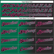 Загрузить изображение в средство просмотра галереи, Custom Stitched Black Kelly Green-Pink Gradient Fashion Sports Pullover Sweatshirt Hoodie