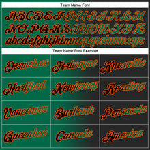 Загрузить изображение в средство просмотра галереи, Custom Stitched Black Kelly Green-Orange Gradient Fashion Sports Pullover Sweatshirt Hoodie
