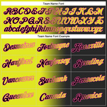 Загрузить изображение в средство просмотра галереи, Custom Stitched Black Neon Yellow-Pink Gradient Fashion Sports Pullover Sweatshirt Hoodie