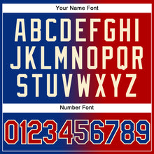 Загрузить изображение в средство просмотра галереи, Custom Stitched Royal Red-Cream Gradient Fashion Sports Pullover Sweatshirt Hoodie