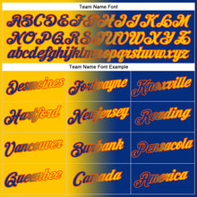 Загрузить изображение в средство просмотра галереи, Custom Stitched Royal Yellow-Orange Gradient Fashion Sports Pullover Sweatshirt Hoodie