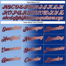 Загрузить изображение в средство просмотра галереи, Custom Stitched Royal Light Blue-Orange Gradient Fashion Sports Pullover Sweatshirt Hoodie