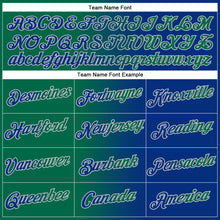 Загрузить изображение в средство просмотра галереи, Custom Stitched Royal Kelly Green-Gray Gradient Fashion Sports Pullover Sweatshirt Hoodie