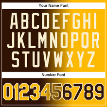 Загрузить изображение в средство просмотра галереи, Custom Stitched Brown Gold-Cream Gradient Fashion Sports Pullover Sweatshirt Hoodie