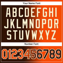 Загрузить изображение в средство просмотра галереи, Custom Stitched Brown Orange-Cream Gradient Fashion Sports Pullover Sweatshirt Hoodie