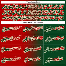Загрузить изображение в средство просмотра галереи, Custom Stitched Green Red-Cream Gradient Fashion Sports Pullover Sweatshirt Hoodie