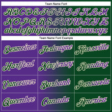 Загрузить изображение в средство просмотра галереи, Custom Stitched Green Purple-Cream Gradient Fashion Sports Pullover Sweatshirt Hoodie