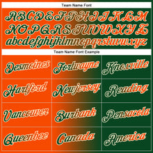 Загрузить изображение в средство просмотра галереи, Custom Stitched Green Orange-Cream Gradient Fashion Sports Pullover Sweatshirt Hoodie