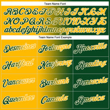 Charger l'image dans la galerie, Custom Stitched Green Gold-Cream Gradient Fashion Sports Pullover Sweatshirt Hoodie