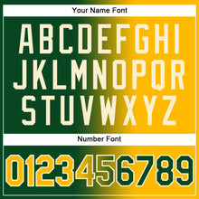 Charger l'image dans la galerie, Custom Stitched Green Gold-Cream Gradient Fashion Sports Pullover Sweatshirt Hoodie