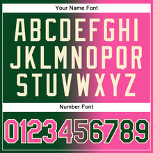 Charger l'image dans la galerie, Custom Stitched Green Pink-Cream Gradient Fashion Sports Pullover Sweatshirt Hoodie