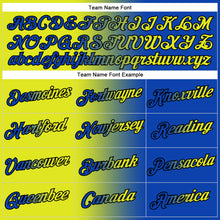Загрузить изображение в средство просмотра галереи, Custom Stitched Thunder Blue Neon Yellow-Black Gradient Fashion Sports Pullover Sweatshirt Hoodie