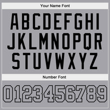 Загрузить изображение в средство просмотра галереи, Custom Gray Gray-Black Authentic Baseball Jersey