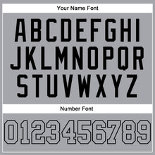 Загрузить изображение в средство просмотра галереи, Custom Gray Gray-Black Authentic Sleeveless Baseball Jersey