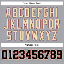 Загрузить изображение в средство просмотра галереи, Custom Gray Black-Cream Authentic Sleeveless Baseball Jersey