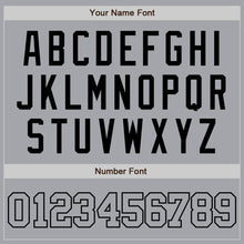 Загрузить изображение в средство просмотра галереи, Custom Gray Gray-Black Authentic Baseball Jersey