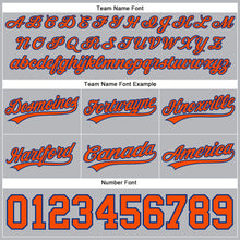 Charger l'image dans la galerie, Custom Gray Orange-Royal Authentic Basketball Shorts