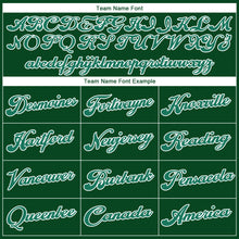 Загрузить изображение в средство просмотра галереи, Custom Green Kelly Green-White Authentic Baseball Jersey