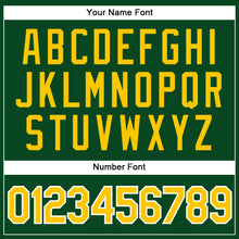 Загрузить изображение в средство просмотра галереи, Custom Green Gold-White Authentic Sleeveless Baseball Jersey