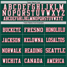 Charger l'image dans la galerie, Custom Green White-Red Mesh Authentic Throwback Football Jersey