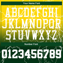 Laden Sie das Bild in den Galerie-Viewer, Custom Green White-Gold Round Neck Sublimation Basketball Suit Jersey