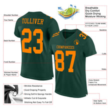 Load image into Gallery viewer, Custom Green Bay Orange Mesh Authentic Football Jersey