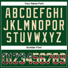 Загрузить изображение в средство просмотра галереи, Custom Green Vintage USA Flag-City Cream Performance T-Shirt