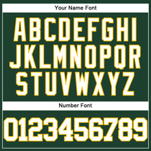 Загрузить изображение в средство просмотра галереи, Custom Green White-Gold Authentic Baseball Jersey