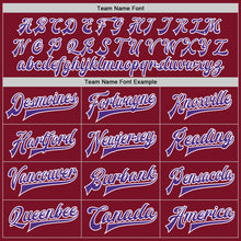 Laden Sie das Bild in den Galerie-Viewer, Custom Crimson Purple-White Bomber Full-Snap Varsity Letterman Jacket