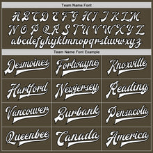 Laden Sie das Bild in den Galerie-Viewer, Custom Olive White-Black Bomber Full-Snap Varsity Letterman Salute To Service Jacket