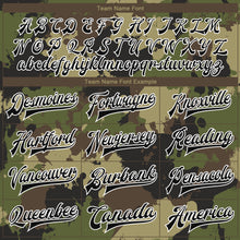 Загрузить изображение в средство просмотра галереи, Custom Camo Black-White Graffiti Camouflage 3D Bomber Full-Snap Varsity Letterman Salute To Service Jacket