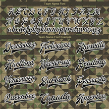 Загрузить изображение в средство просмотра галереи, Custom Camo Black-White Geometric Camouflage 3D Bomber Full-Snap Varsity Letterman Salute To Service Jacket